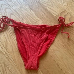 Pacsun Red Bikini Bottoms
